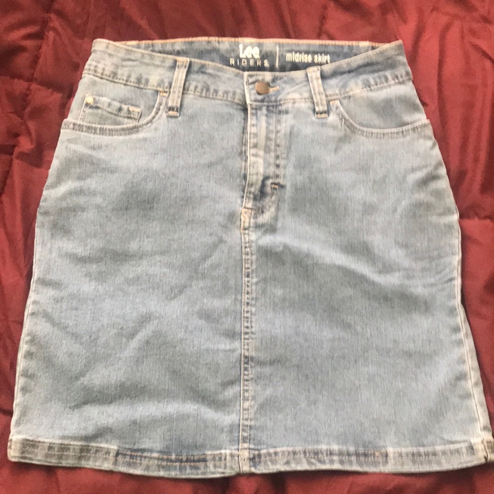 Brand New Lee Denim Mini Skirt